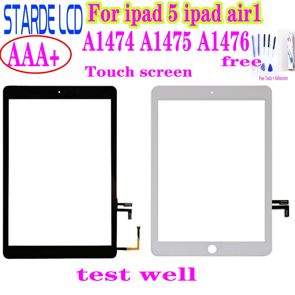 Starde Vervanging Touch Screen Voor Ipad 5 Ipad Air1 A1474 A1475 A1476 Touch Screen Digitizerr Gevoel Met Gratis Tools 9.7"