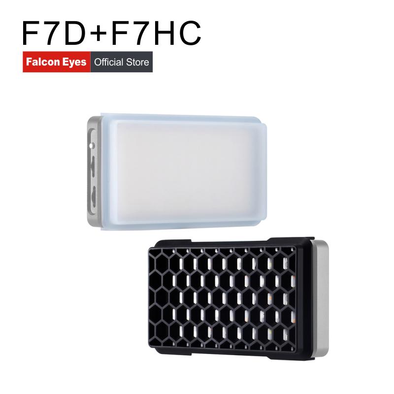 Falkögon fotostudio tillbehörsspridare & honungskaka (f7d+f7hc)  för fotografi på kamera rgb-ljus  f7
