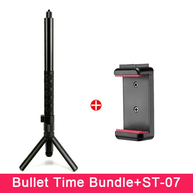 Universal Insta360 One X X2 One R Plus EVO Selfie Stick Bullet Time Handheld Tripod Invisible Selfie Stick Insta 360 Accessories: Whole kit w Clip