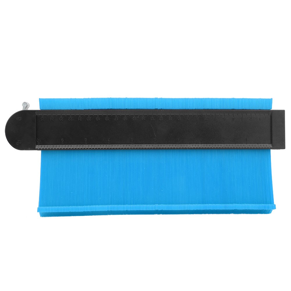 5in/10in Contour Gauge Irregular Shape Gauge Edge Shaping Tool for Measuring Work: 10in Blue