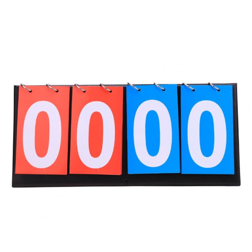 igital Scoreboard Tabletop&#39; Sports Coach&#39; Scoreboard Blue/Red 0-9 Numbers Football Volleyball Basketball Badminton Tennis Scorer: C