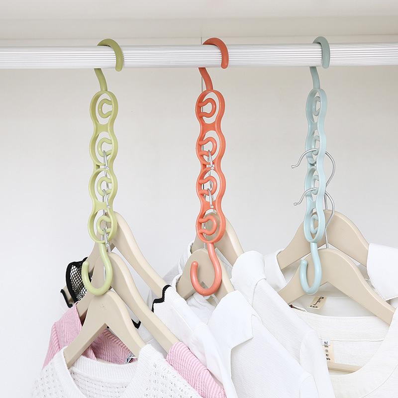 Multi-Port Support Hangers for Vertical Storage Space-Saving Necktie and Belt Hanger Multilayer Closet Accessories XHC88