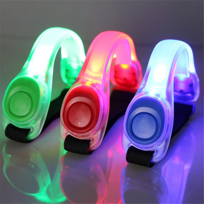 1PC LED Reflective Light Arm Armband Strap Safety Belt For Night Sports Running Cycling Hand Strap Wristband Wrist Bracelets