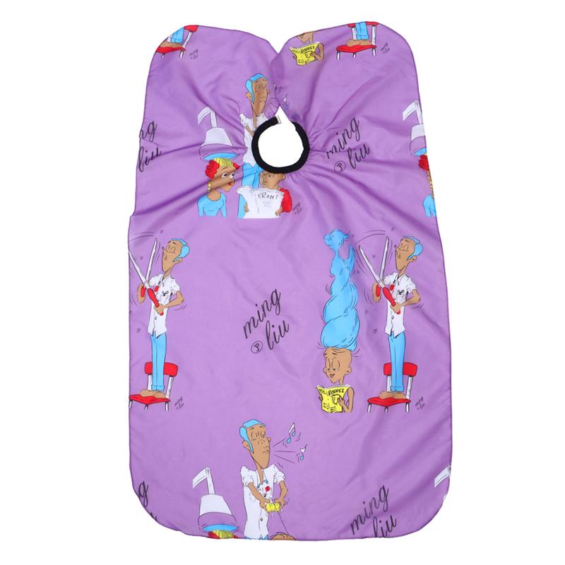 1Pc Kids Kinderen Kapper Cape Salon Schort Salon Cape Kapper Kappers Haar Knippen Salon Gown Kapper Schort Kapper Gown: 115X77X0.1cm