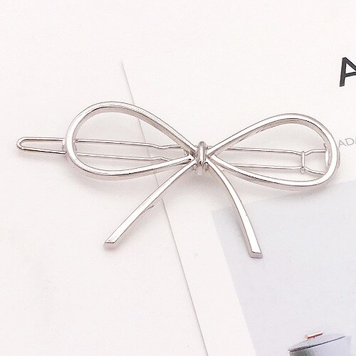 1pcs Knot Hair Pins Kid Girl Baby Butterfly Clips Woman Girl's Styling Holding Tools Section Claw Clamps Pro Salon Accessories: c