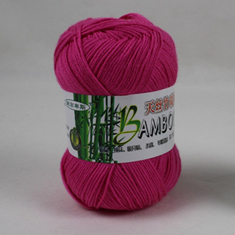 Top kin-friendly Knitting Yarn Natural Bamboo Soft Yarn Cotton Yarn 10 piece per lot