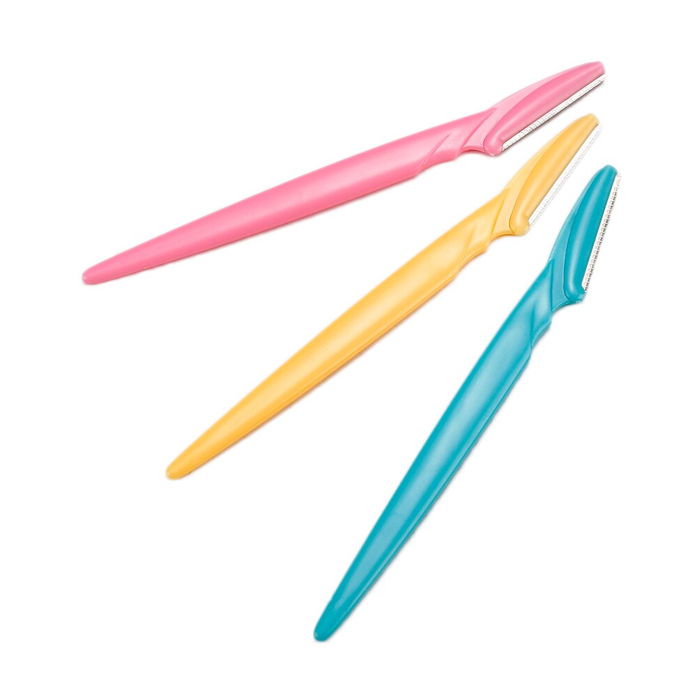 Elecool 3 -delige set wenkbrauwtrimmer, gezichtshaartrimmer, scheermesje, epilator, make-up, beautytools voor vrouwen