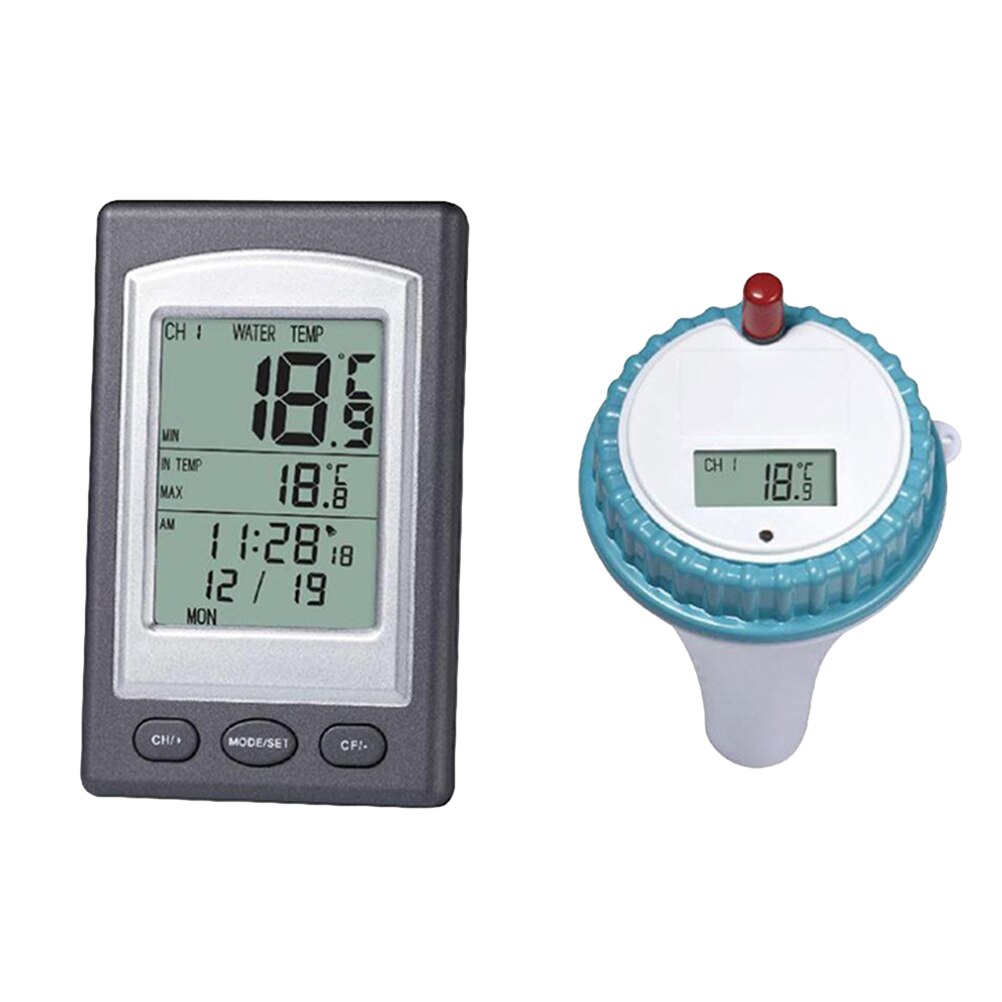 Swimmingpool termometer trådløst digitalt flydende termometer pool vand termometer (uden batteri)