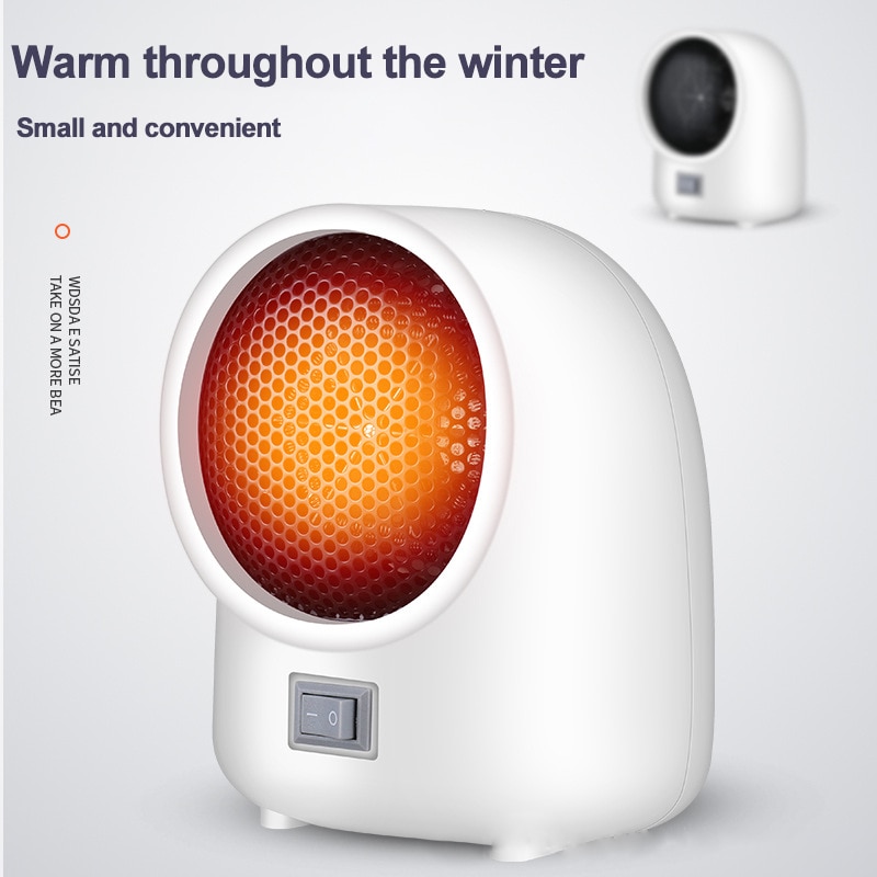 Draagbare Elektrische Kachel Ventilator Huishoudelijke Indoor Kachel Thuis Kachels Mini Desktop Air Heater Winter Heater Fan Draagbare Kachel