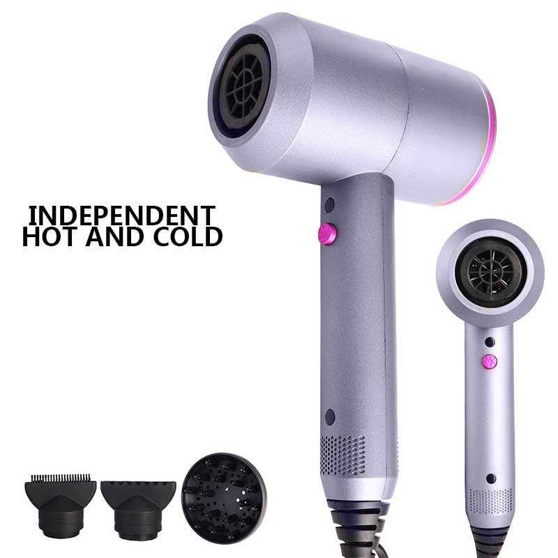 Hair Dryer High Power Styling Tools Blow Dryer And Cold Varied Plug Hairdryer 220-240v Machine Hammer Dryer