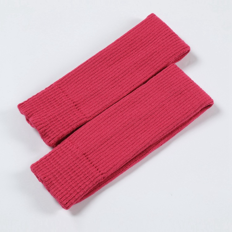 Jambières tricotées pour femmes, 55 CM, chaussettes de Ballet/ventre/danse latine modernes pour filles, manches chaudes pour dames: Color 15