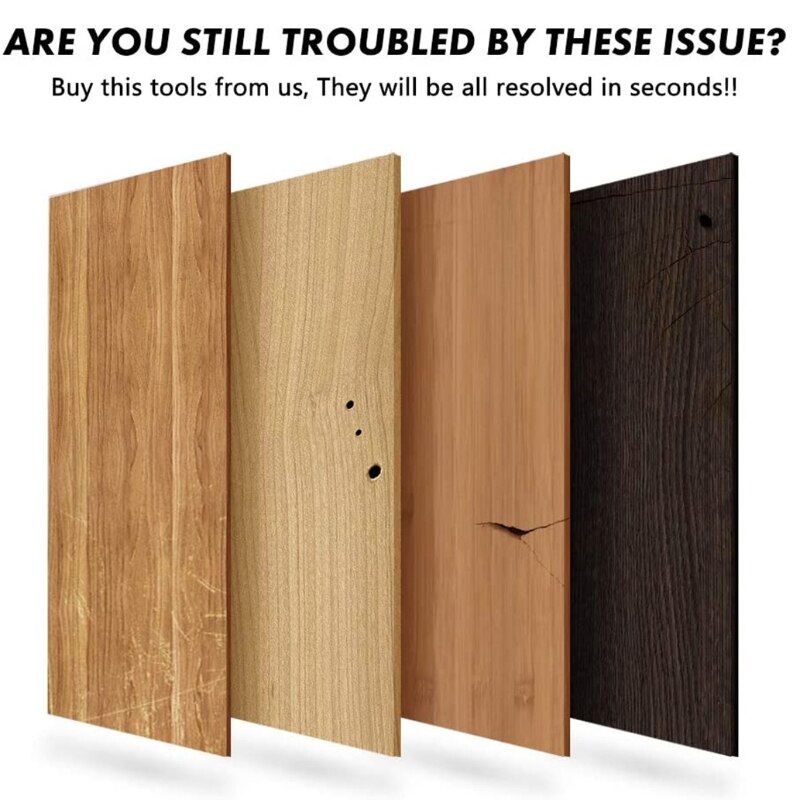 Meubels Markers Touch Up 21 Stuks Marker Wax Stick Met Puntenslijper Funiture Reparatie 35EC