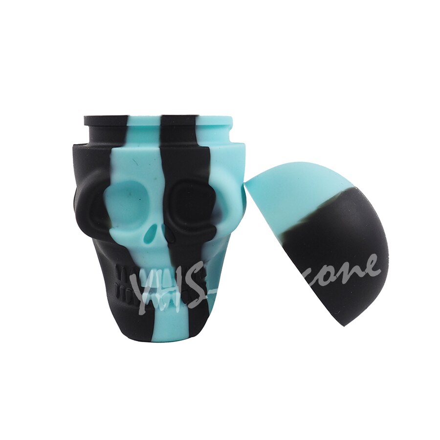 Pot de cire en Silicone pour Bho Dab, 15ml, concentré d'huile, pour crâne