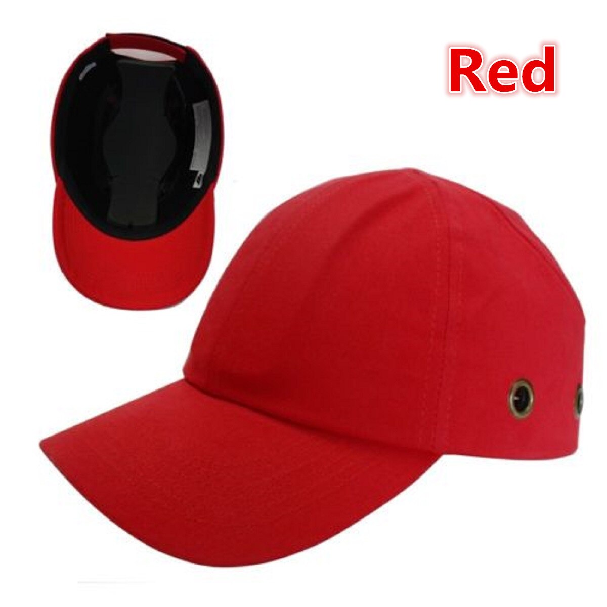 Adjustable Safety Bump Cap Lightweight and Breathable Hard Hat Head Helmet Workplace Construction Site Head Protection Cap