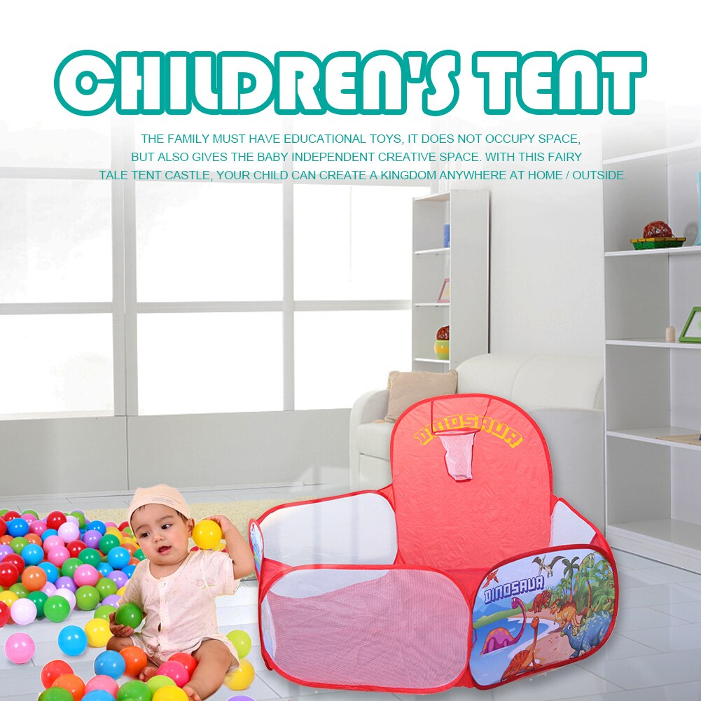 Tragbare Kinder Ozean Ball Pool Baby Spielen Zelt Pädagogisches Spielzeug Märchen Burg Spiel Spielen Haus Ball Pit Pool Zelt für kinder