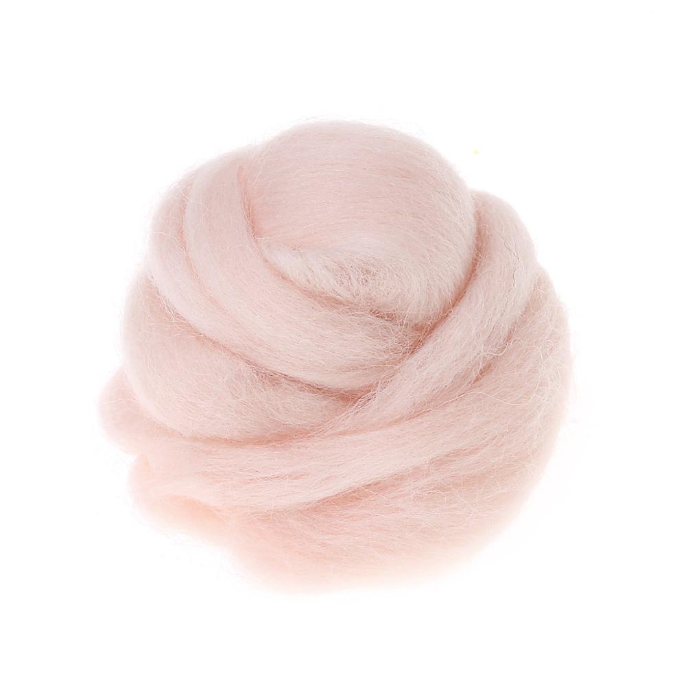 20 kleuren Wol Corriedale Needlefelting Top Zwervende Geverfd Spinning Nat Vilten Fiber: AP