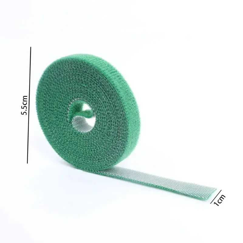 10 Rotoli = 20M Fascette per piante in nylon riutilizzabili Fascette per supporto Viti d'uva Nastro di fissaggio per fascette autoadesive Forniture da giardino