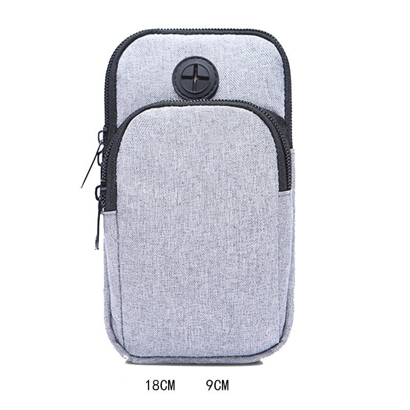 Universel løbende armbånds taske til iphone samsung udendørs sports telefon arm pakke vandretur celle rem lomme armbånd tasker dække