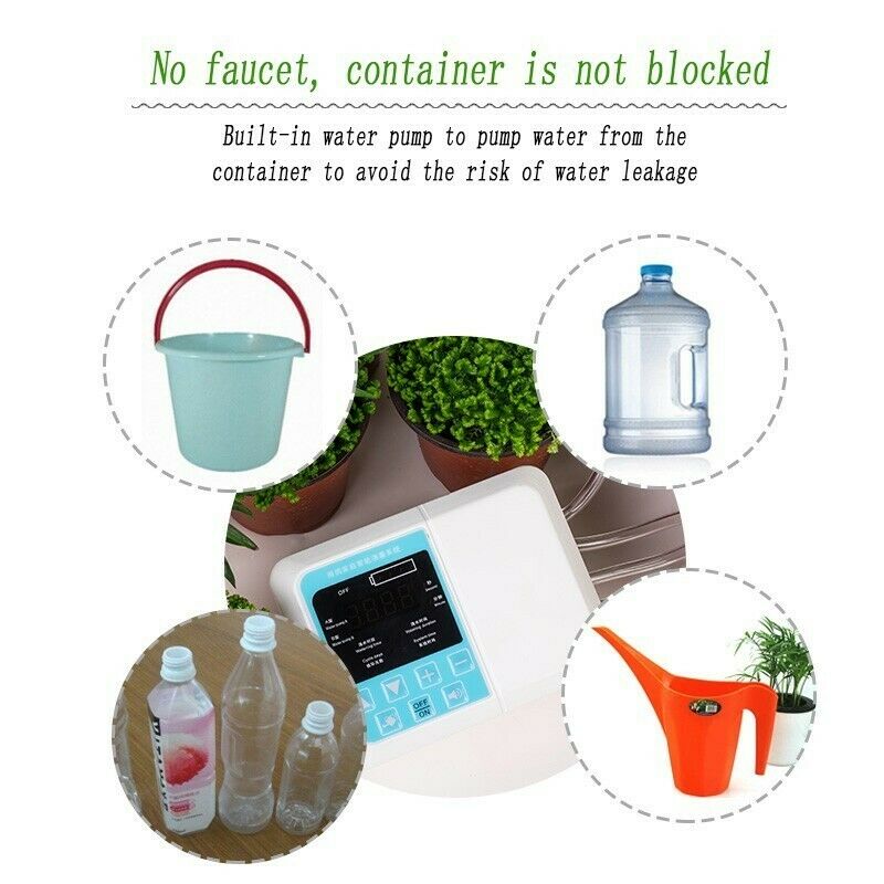 Solar Automatic Watering Device Garden Watering System Drip Irrigation System Controller Timer Indoor Potted Watering System