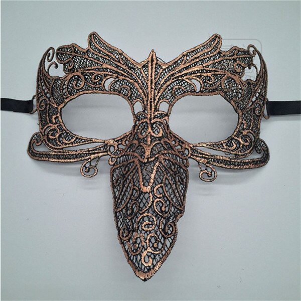 Parrot Lace Mask Halloween Masquerade Performing Mask