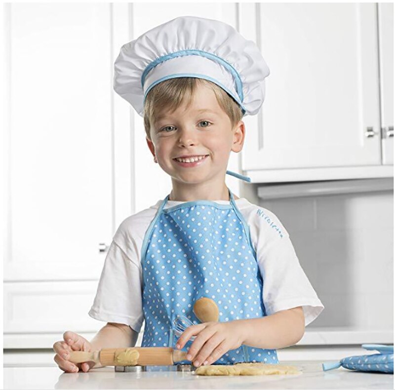 11pcs/set Chef Cooking Set For Kids Kitchen DIY Cake Pastry Dessert Making Baking Kits Funny Children Kitchenware Set