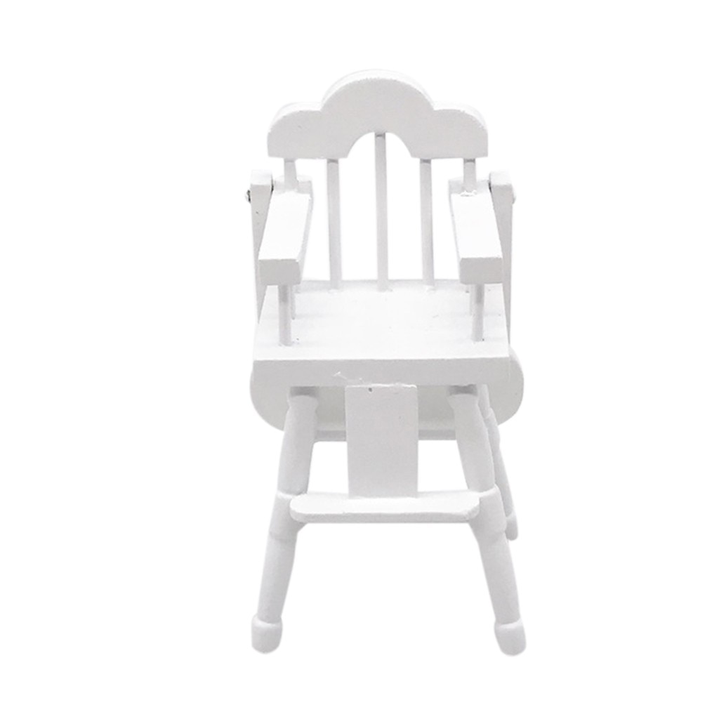 1Pc 1:12 Dollhouse Wood Plastic Metal Shelf Flower Stand Mini Doll House Furniture Model Simulation Furniture Accessories#4