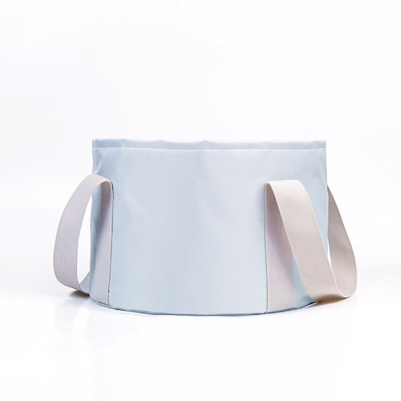 Kampeeremmer 20*31cm opvouwbare buitenbak reis draagbare voetbad wateremmer ronde vorm 6 stijl wandelgereedschapbak: 6