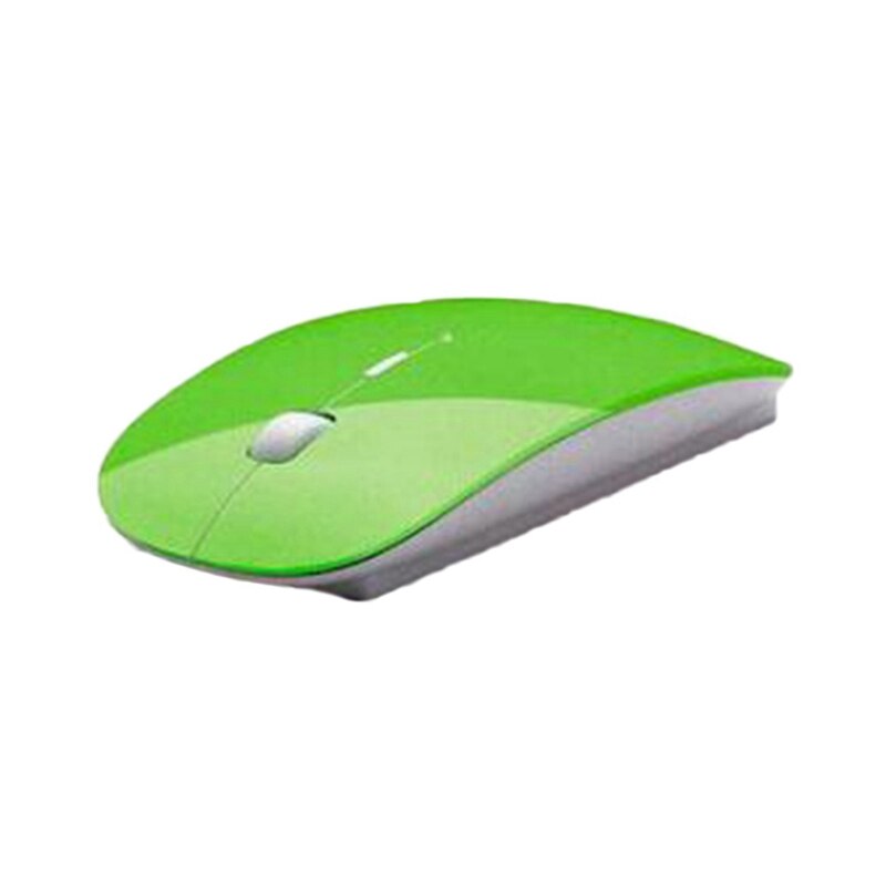 1Pc Jelly Color Bluetooth Mouse Wireless Silent Dual Mode Optical Mice 2.4G Mute Silent Ergonomic Notebook Mouse: GR