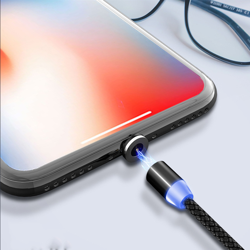 GEMT praktisch ladekabel Anwendbar iOS Android typ-c blind Magnet Magnet praktisch Ladung Taxi köpfe 3 in 1