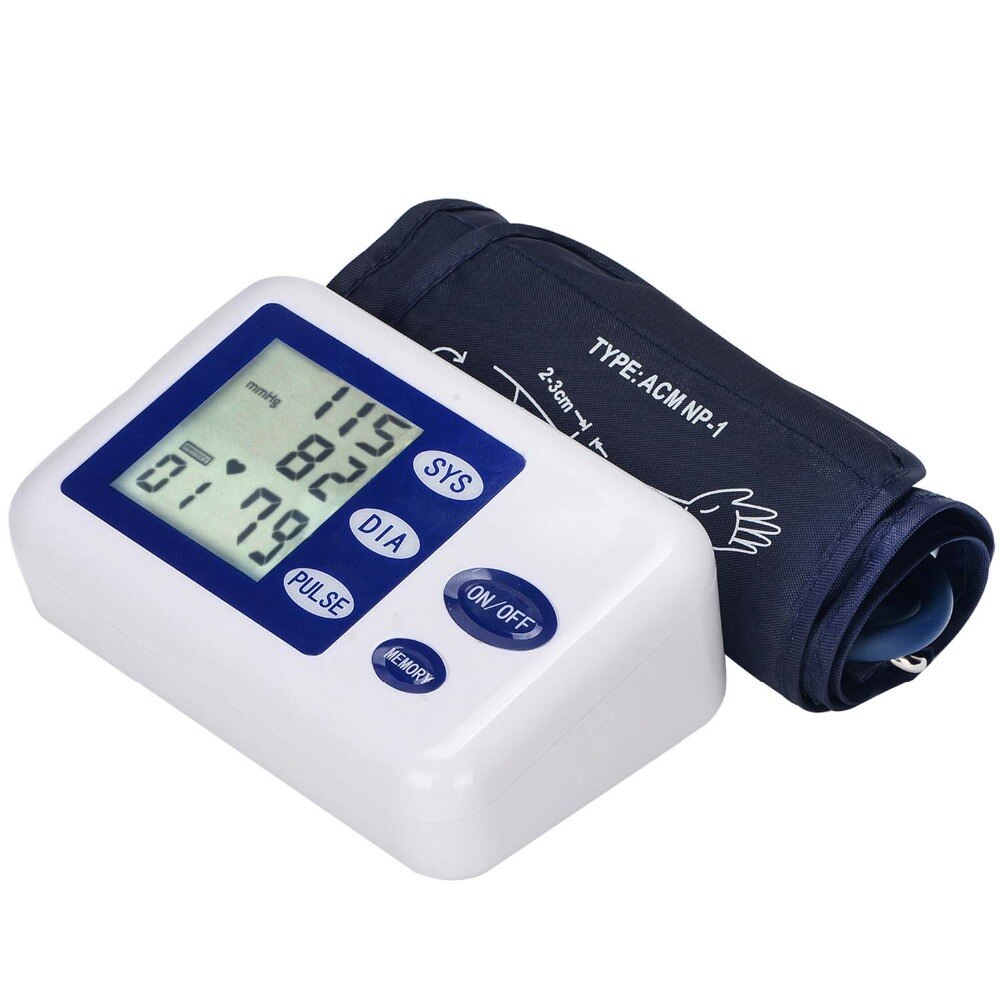 Arm Bloeddrukmeter Pulse Monitor Gezondheidszorg Monitoren Digitale Bovenste Draagbare Bloeddrukmeter Meter Bloeddrukmeter