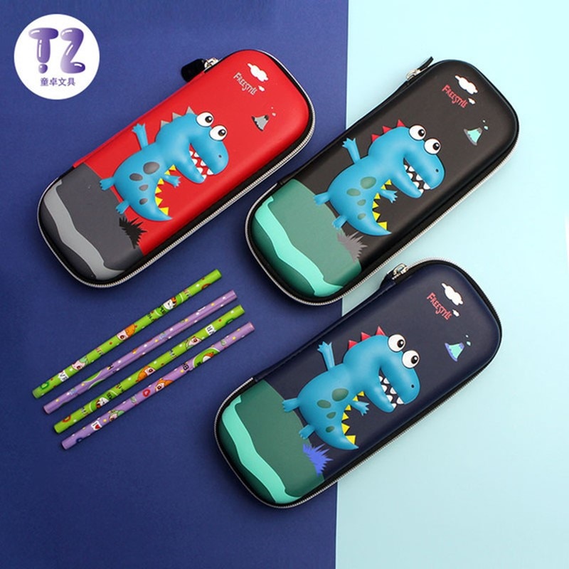 Kawaii Grote Capaciteit Eva School Cartoon Potlood Gevallen Creatieve Leuke Student Pen Zak Doos Pouch Kantoorbenodigdheden Briefpapier