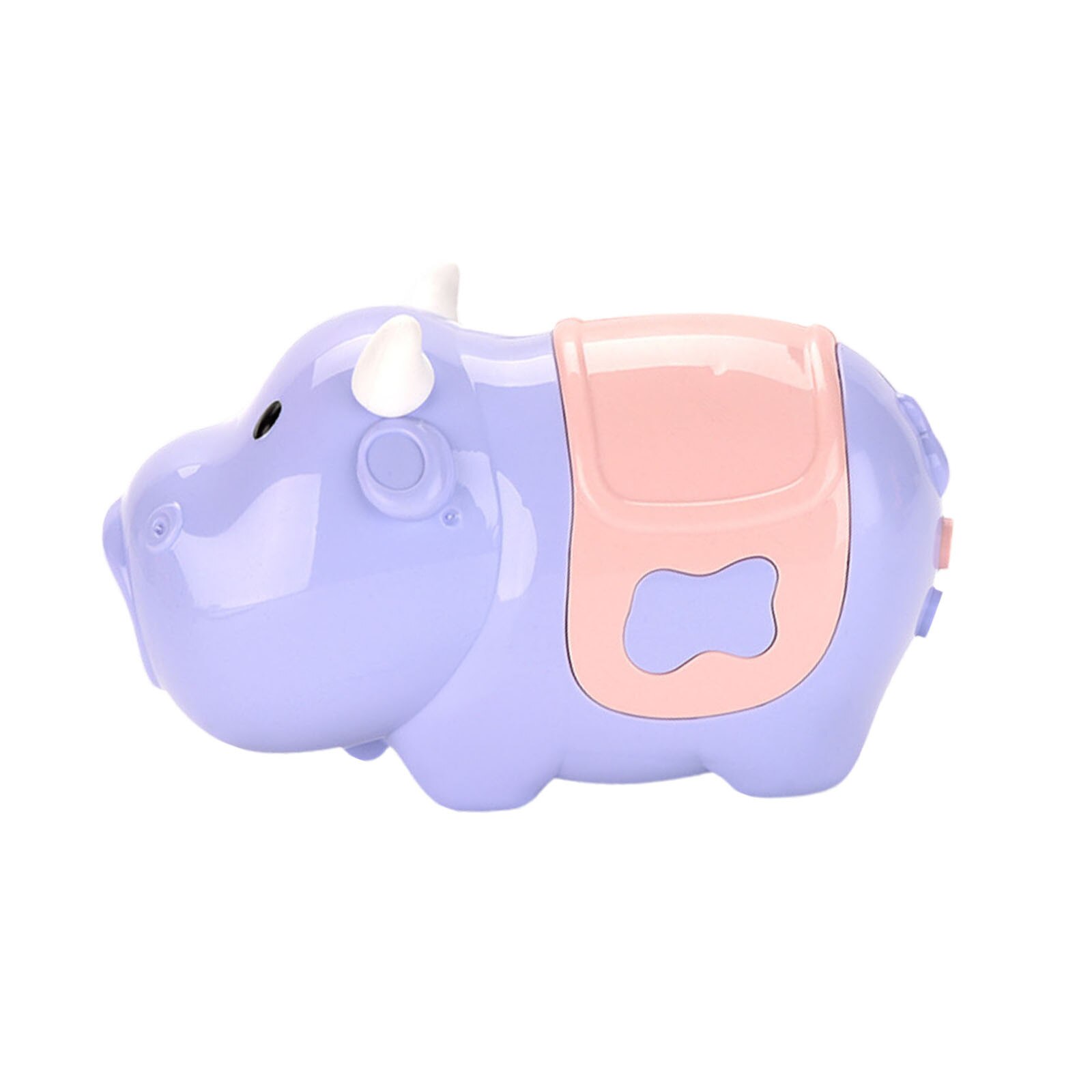 Bubble Machine Leuke Koe Automatische Bubble Machine Zeep Water Bubble Blower Muziek Outdoor Speelgoed Voor Kinderen Juguetes Brinquedos Speelgoed: Purple