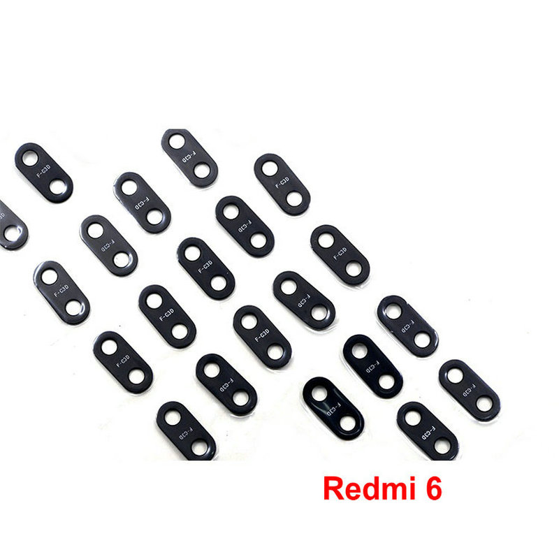 1PCS Neue Kamera Glas Objektiv Zurück Hinten Kamera Glas Objektiv mit Kleber Ersatz für Xiaomi Redmi 6A 6 6pro 7A 8A K30 S2 telefon