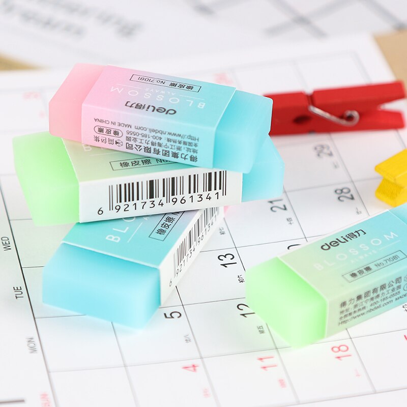 Juego de 2 unidades de gomas de borrar para niños, material escolar