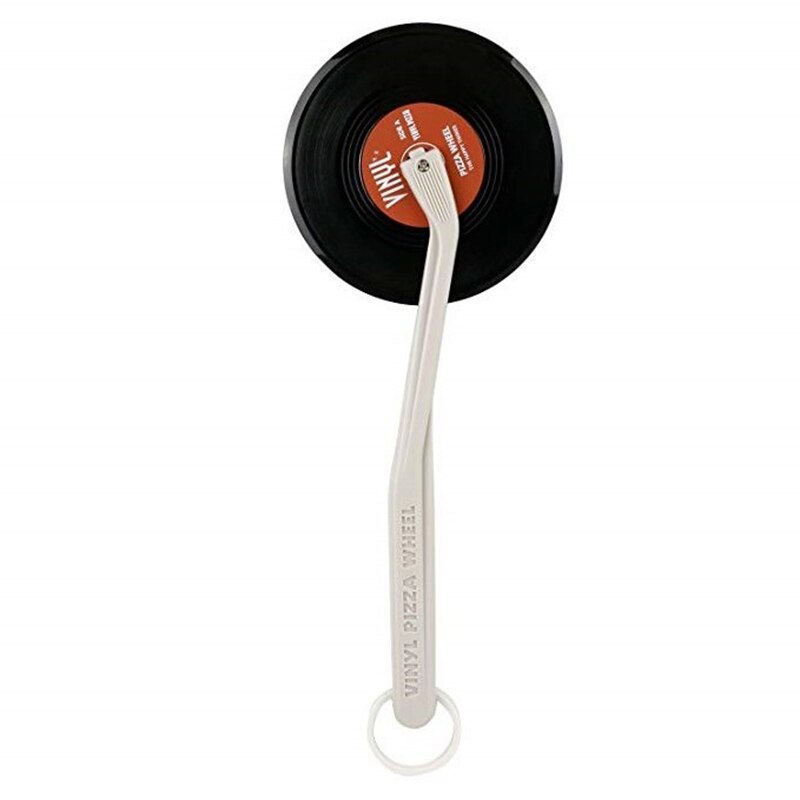 Vintage Vinyl Record Pizza Cutter Novelty Quirky Kitchen Aid