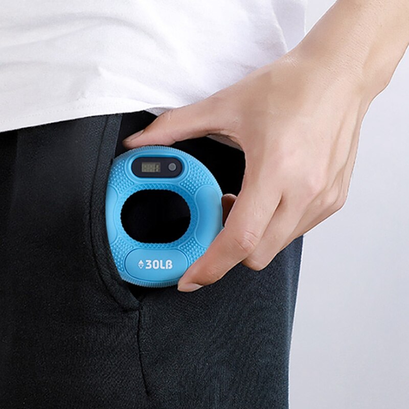 Tellen Grip Kracht Trainer Grip Trainer Siliconen Ringen Vinger Weerstand Oefening Knijper