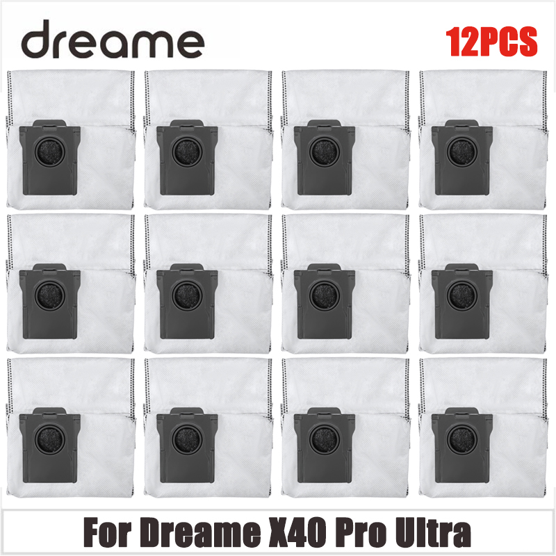 Dreame X40 pro ultra robot aspirapolvere principale doppio principale spazzola Mocio filtro Hepa sacchetto della polvere accessori pezzi di ricambio di ricambio: Luce Verde