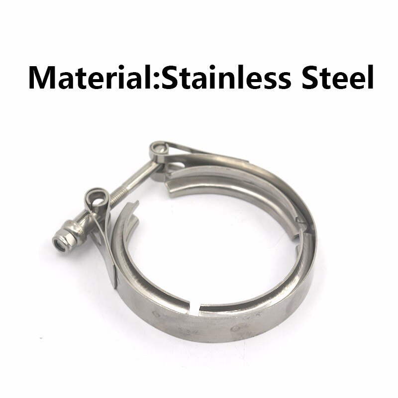 Downpipe V Band Clamp Exhaust Clamp Replacement Stainless Steel 2\" Inch