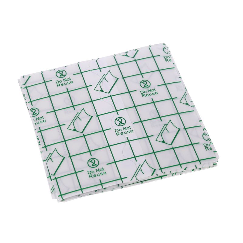 20Pcs/Lot 8*8cm Waterproof Tape Plaster Fixation Tape Breathable Antiallergic