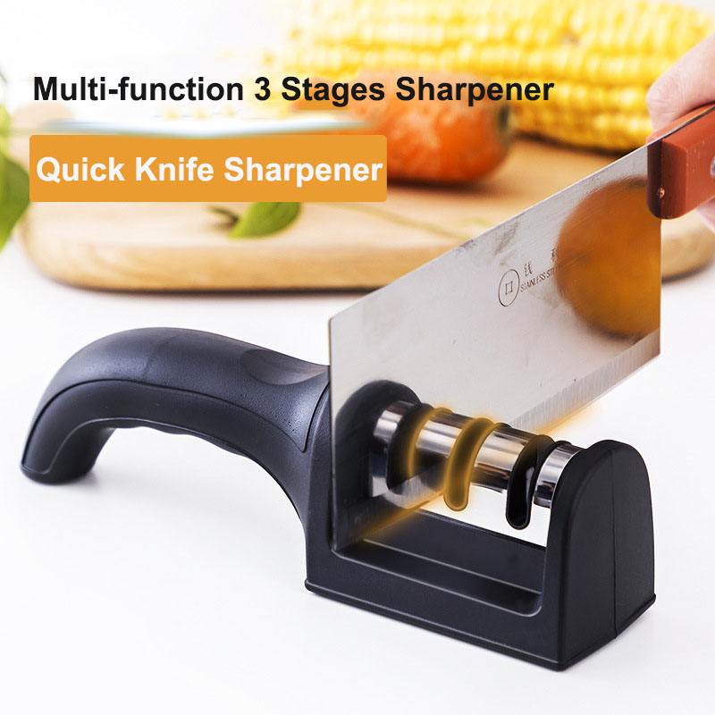 Handheld Knives Sharpener Multi-function 3 Stages ... – Vicedeal