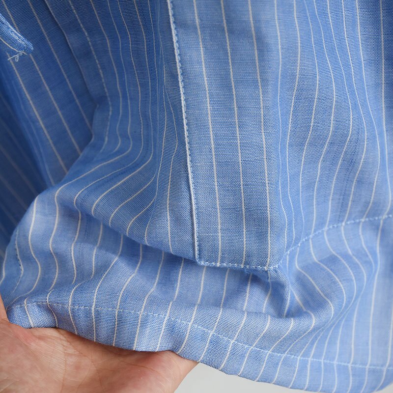 Plus Size Japanse Pyjama Sets Heren Gestreepte P Mannelijke 100% Katoen Spa Robe Sets Voor Mannelijke Boxer Kimono Robes Mannen thuis Hombre