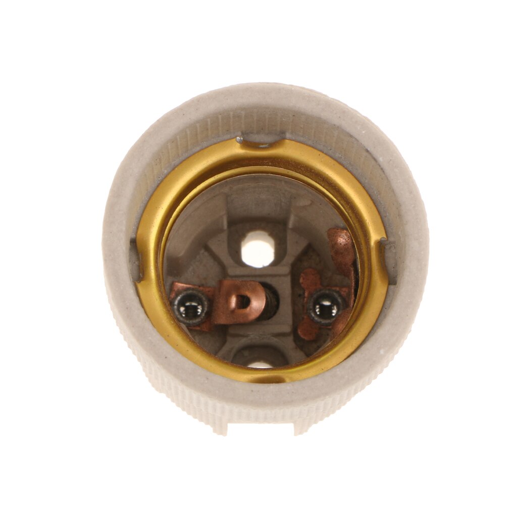 E27 Base Keramische Lamphouder Gloeilamp Socket Cap Adapter Voor Armatuur