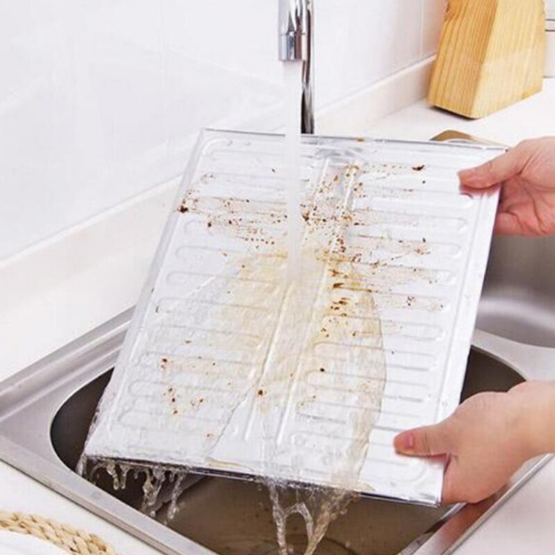Olie Verwijdering Baffle Plaat Koken Isoleren Splash Proof Guard Gasfornuis Fornuis Verbranden Proof Board Keuken Tool Da