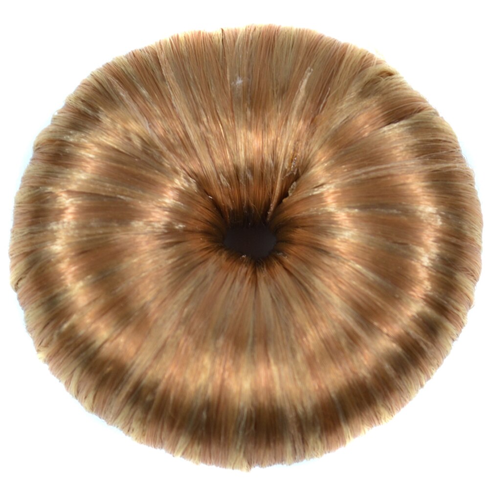 Syntetisk hår tilbehør chignon frikadelle hoved donut chignon hår stykke bolle