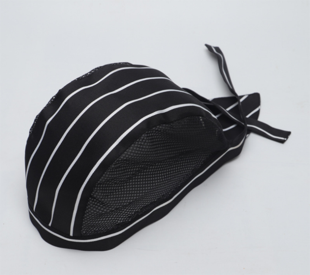 Adjustable Restaurant Chef Skull Cap Chef Mesh Hat Kitchen Cooking Hat for Adult Women Men: 4