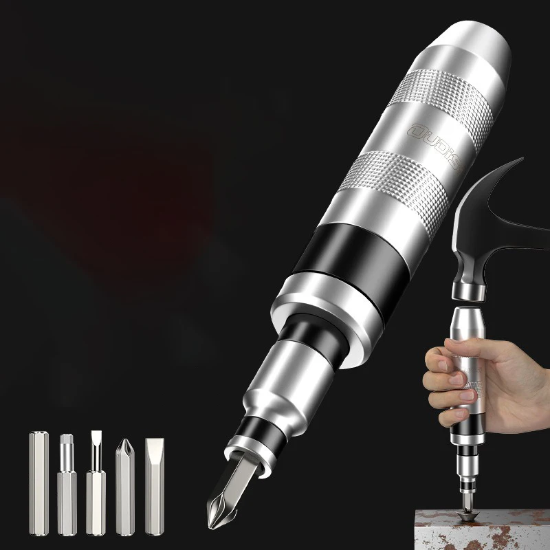 Destornillador de impacto , herramienta de electricista, accesorio de grifo, Extractor de aflojador de tornillo giratorio, herramientas de mano, destornillador de martillo
