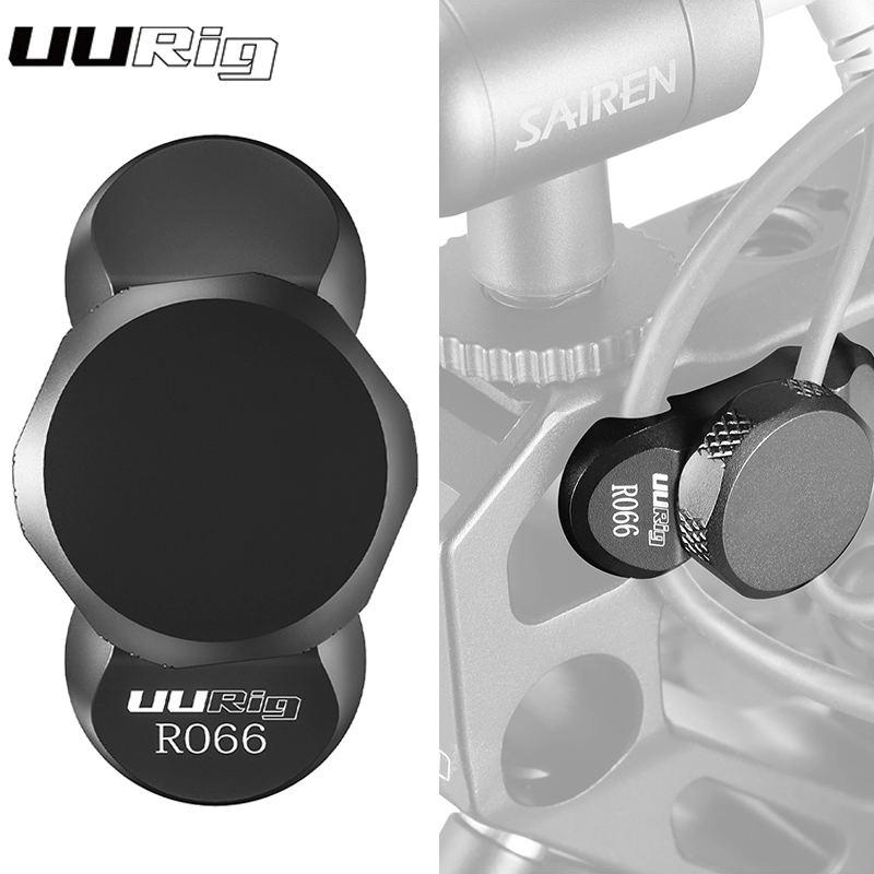 Ulanzi Uurig R066 Universele Camera Hdmi Kabel Klem Slot Type C Microfoon Kabel Clip Klem 1/4 Schroef Mount: Default Title