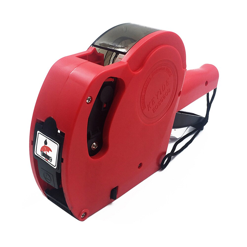 Numerieke Nauwkeurige 8 Cijfers Label Maker Prijskaartje Machine Supermarkt Handheld Handleiding Retail Tool Voor Kantoor Winkelcentrum