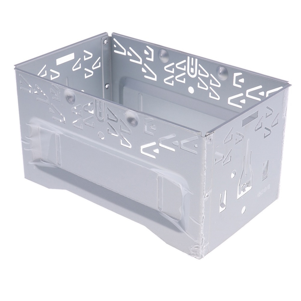 Inbouwframe universeel auto 2 din dashboard inbouw montage voor radio speler zijbeugels stereo ontgrendelingssleutel