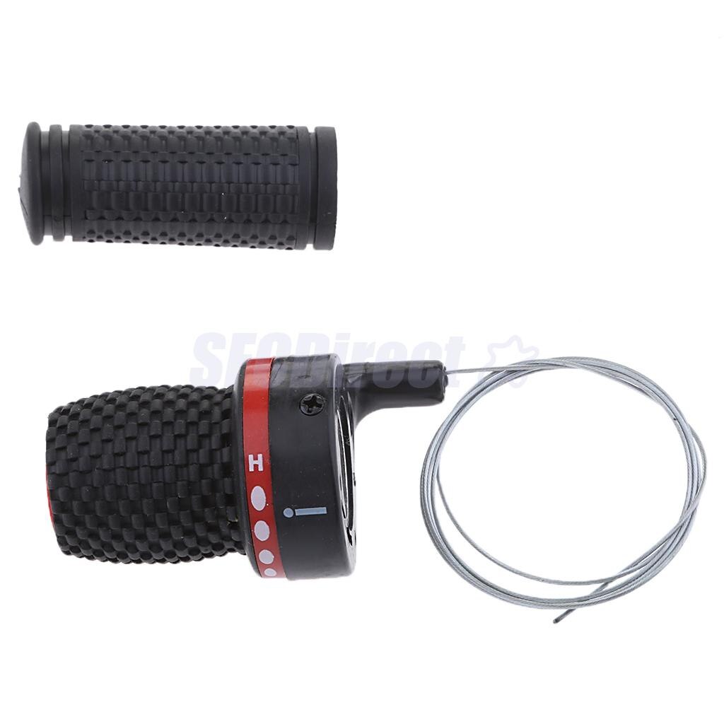 Black Tiller Throttle Handle Outboard Tiller Arm Steering Bar 4-Stroke 6.5hp